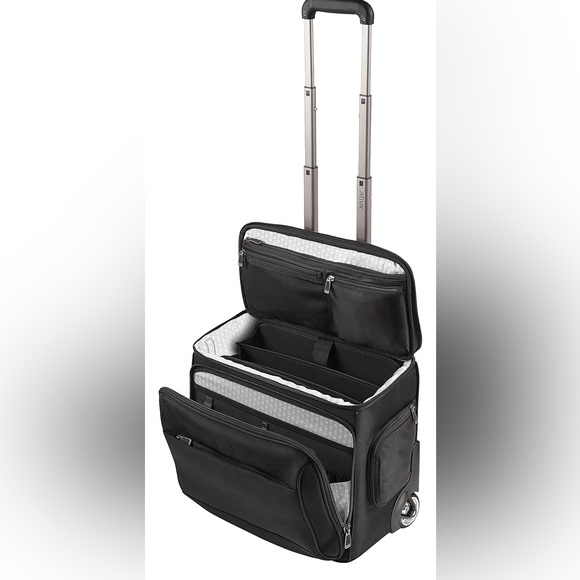 Office Ativa Ultimate Compact Workmate Rolling Briefcase With 17